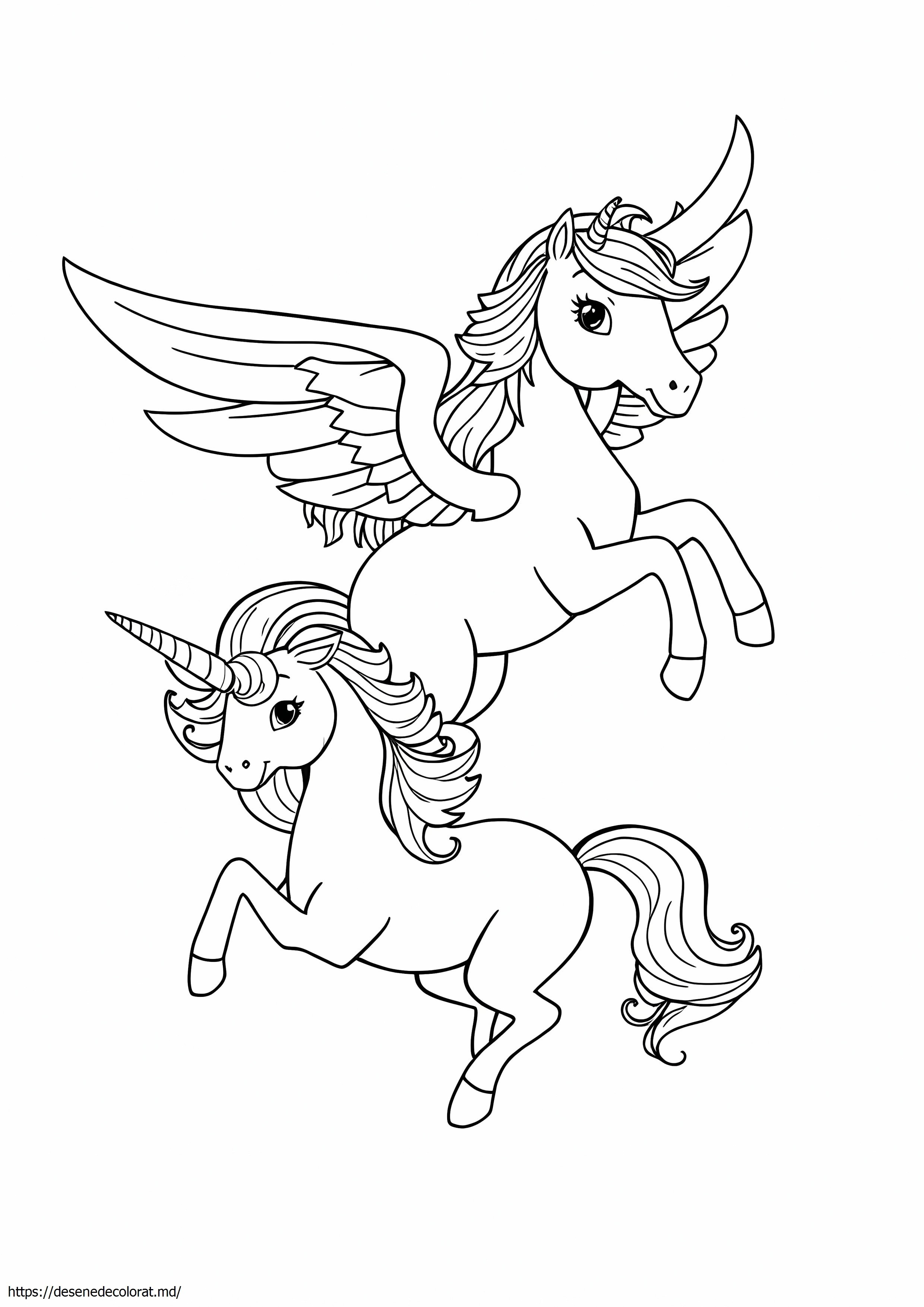 Pegas și unicorn