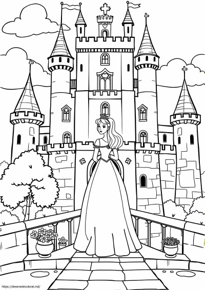 Printesa in castel