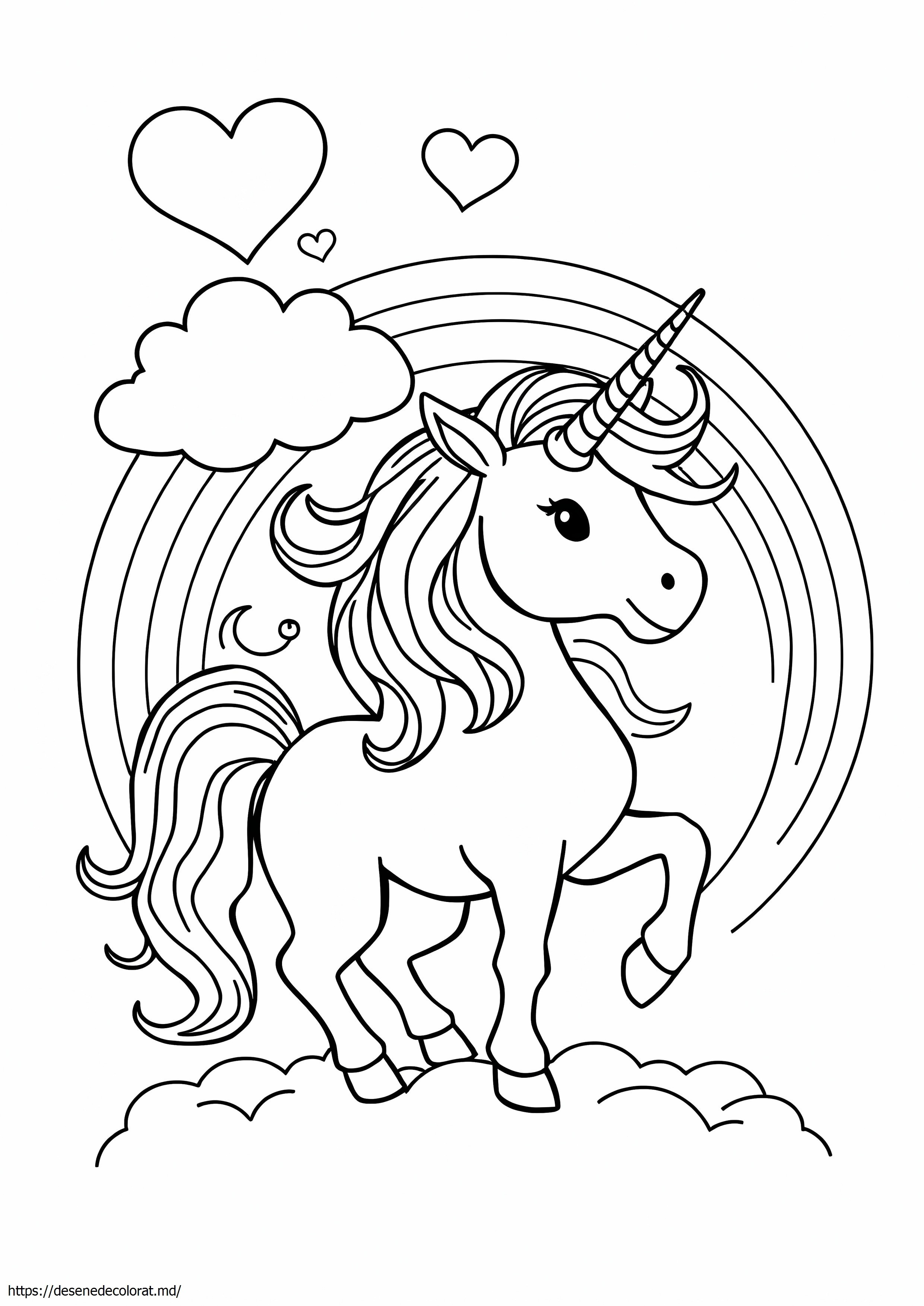 Unicorn curcubeu
