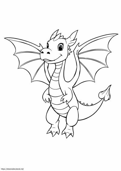 Cusut aripi de dragon de foc