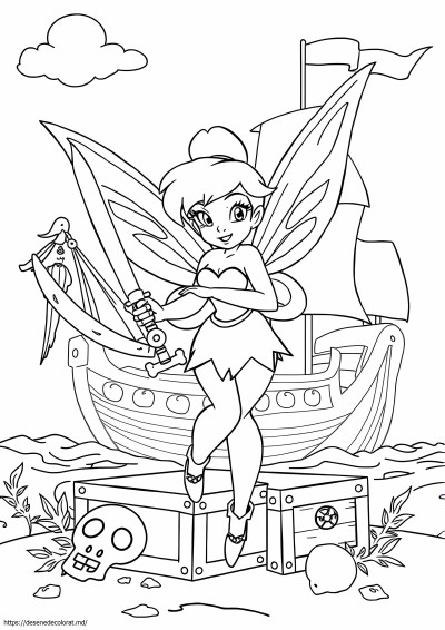 Zână pirat tinkerbell