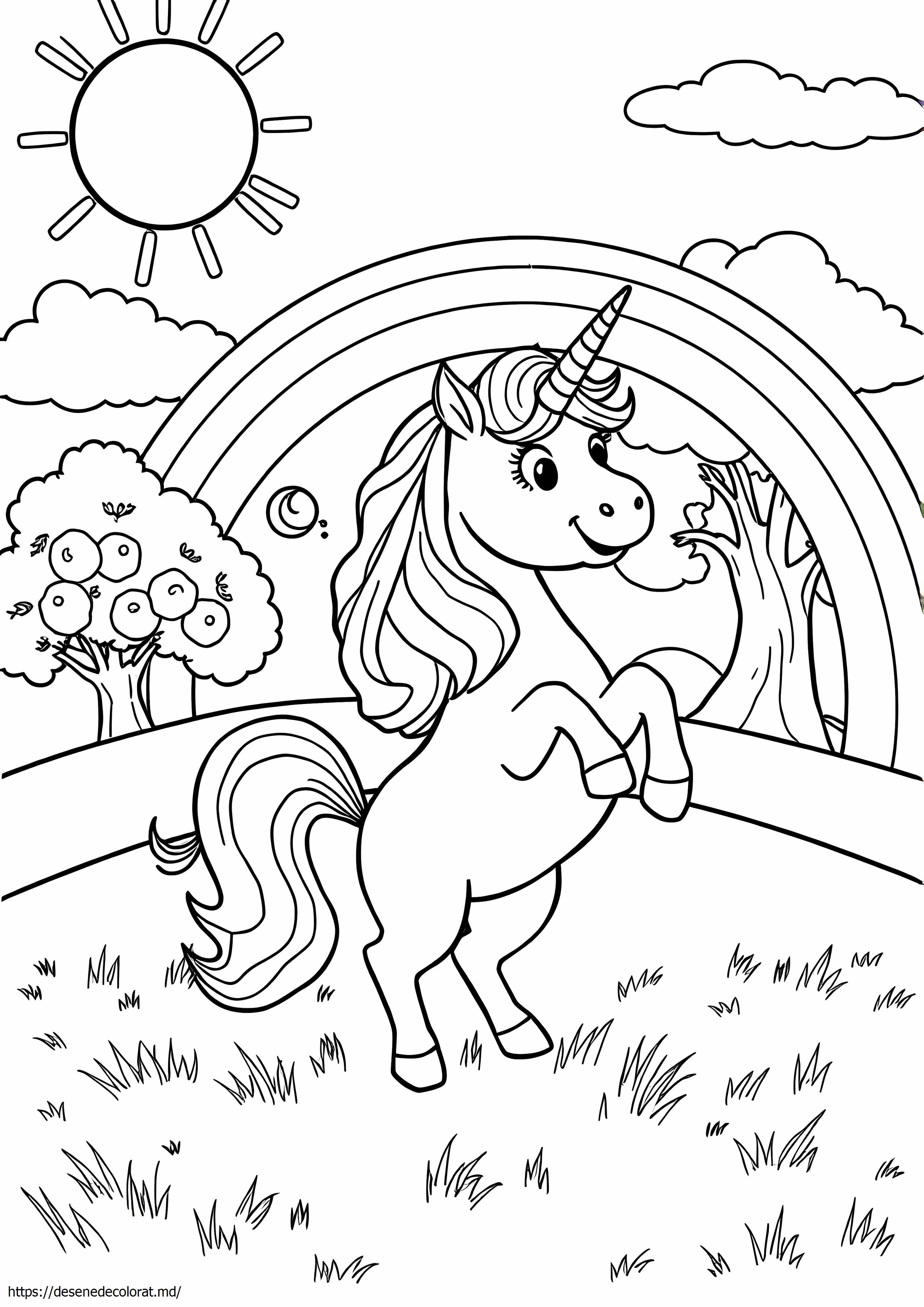 Desen animat cu unicorn