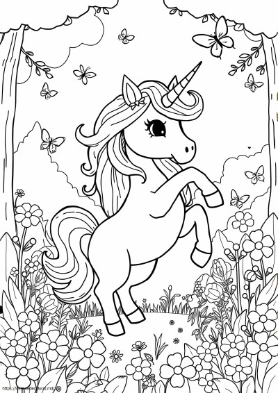 Păpușă unicorn