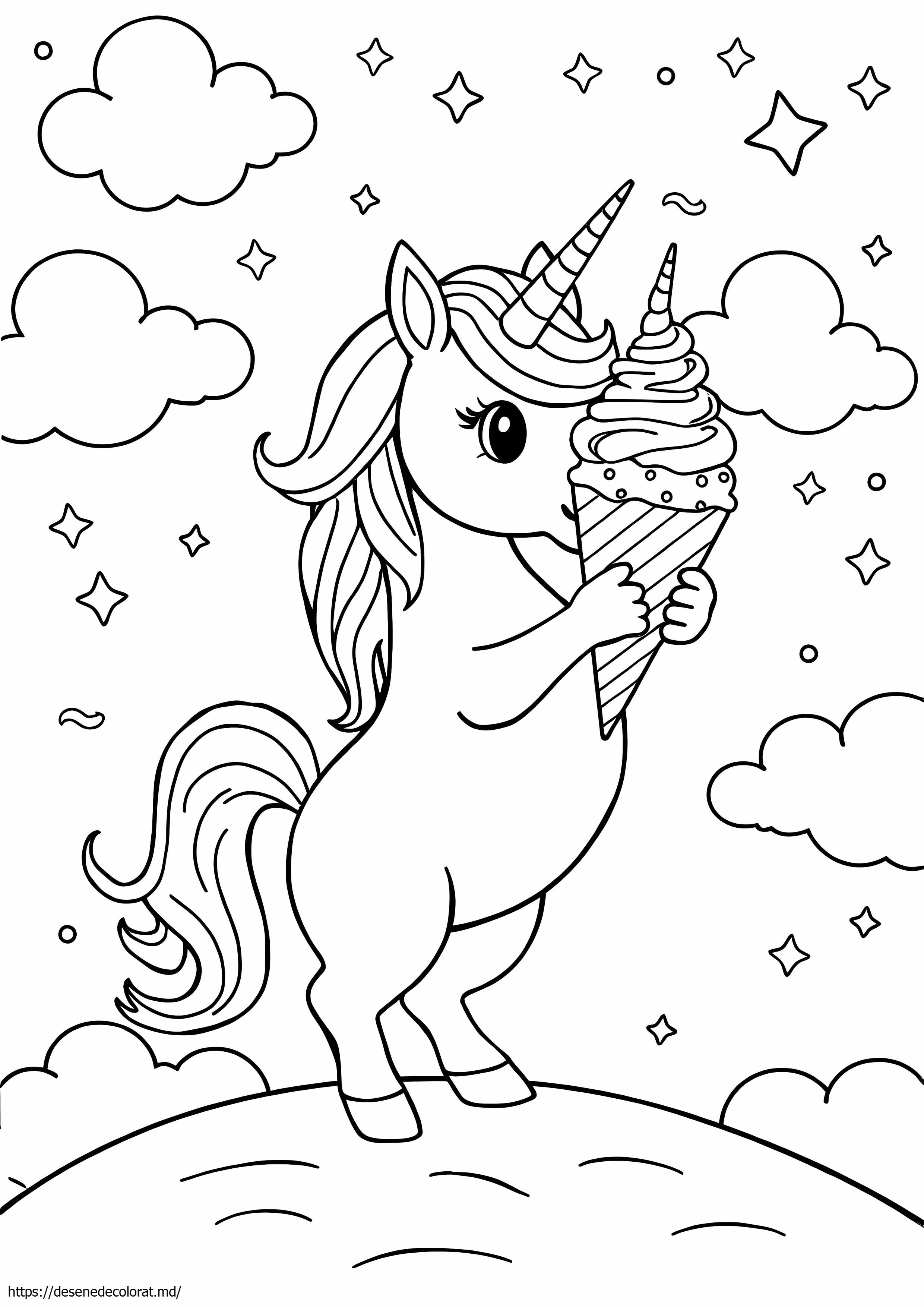 Inghetata de unicorn