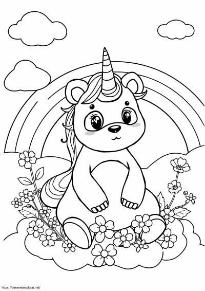Panda unicorn