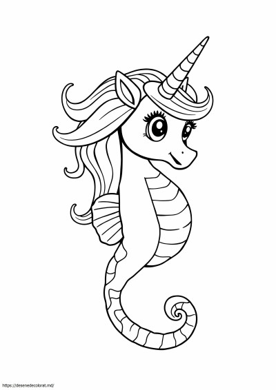Cal de mare unicorn