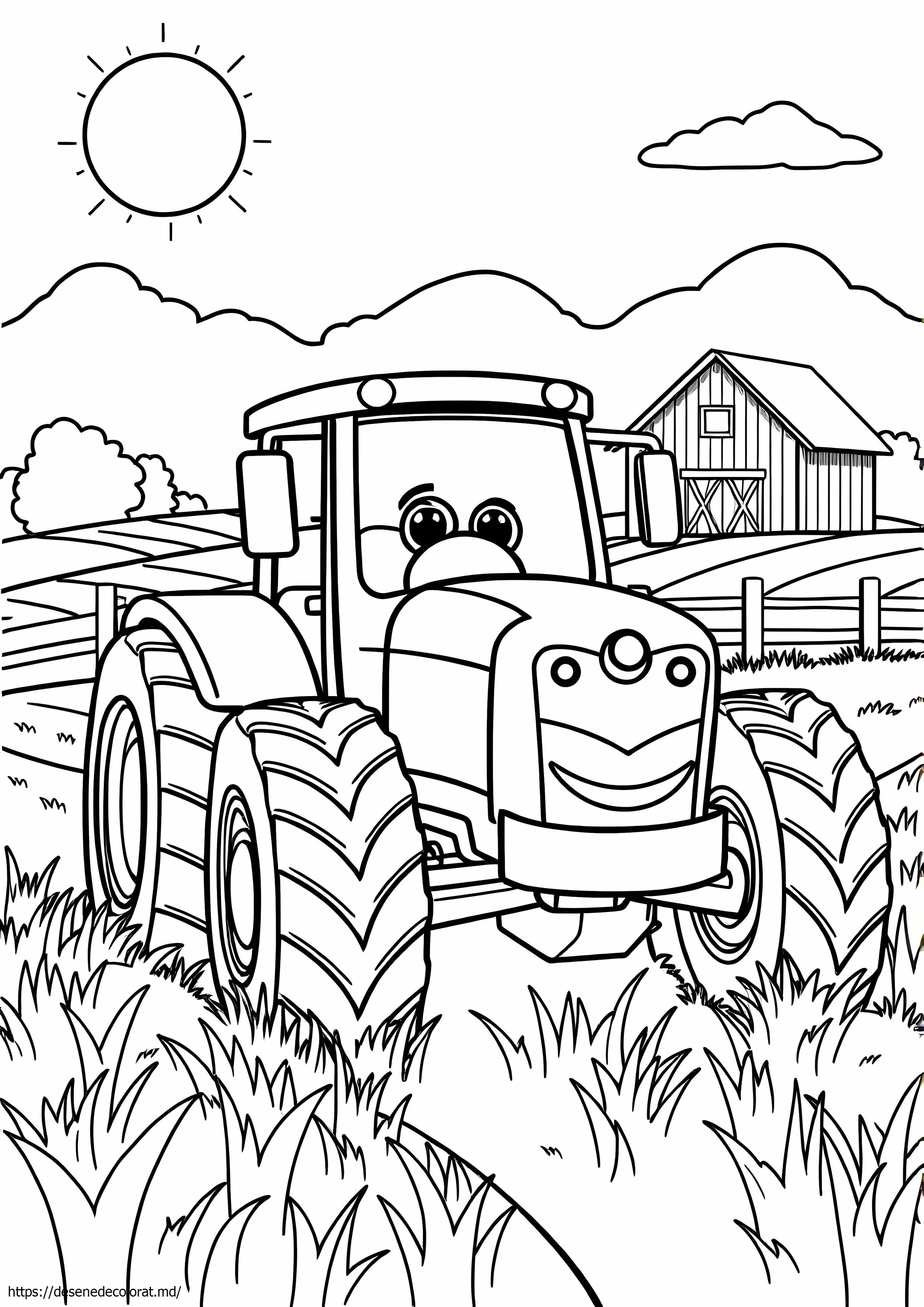 Tractor preșcolar