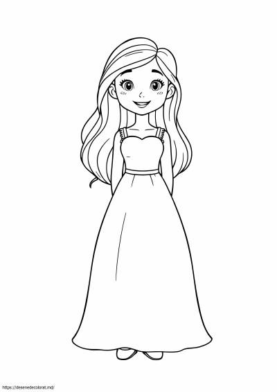 Fata in rochie