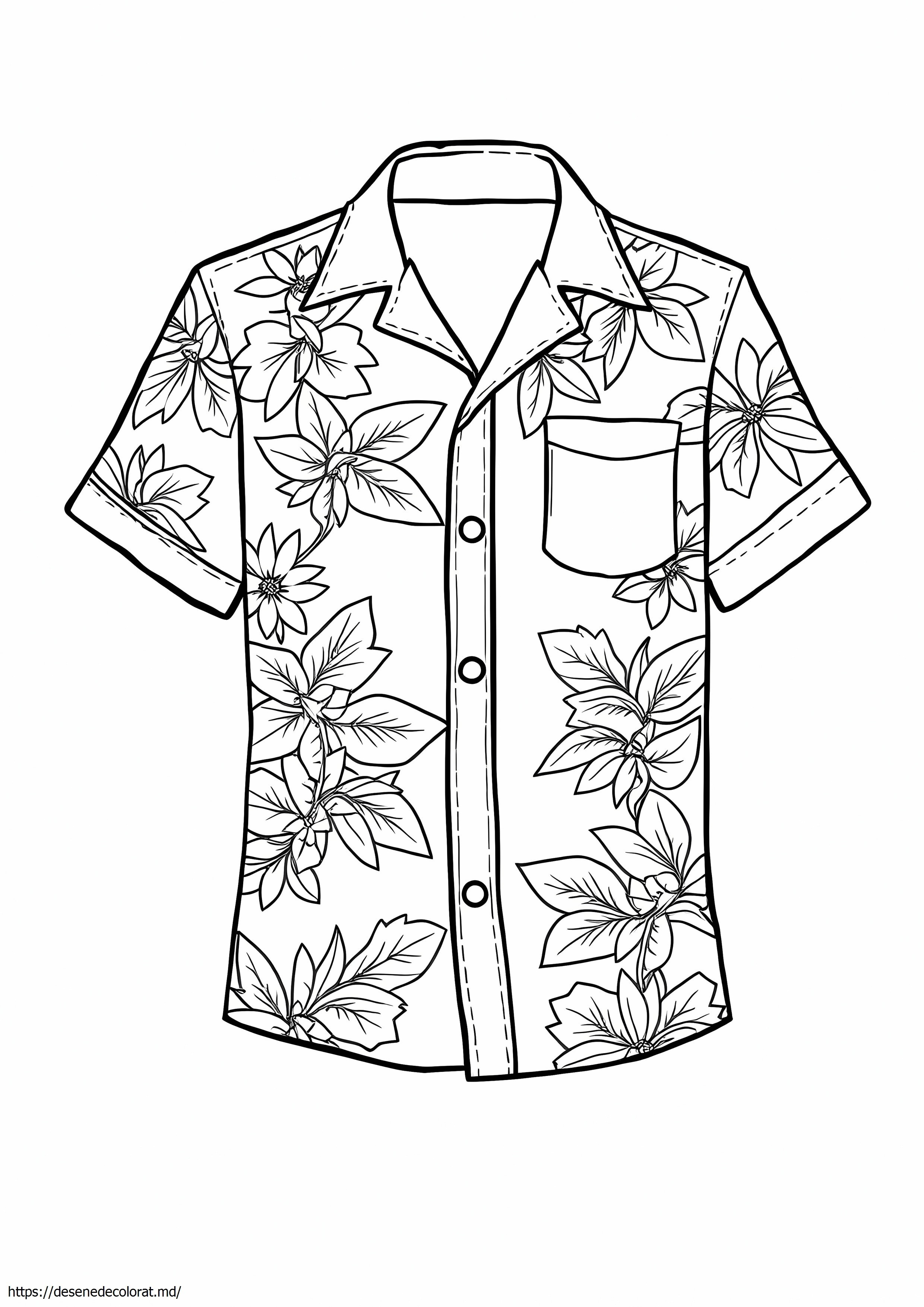 Cămașă hawaiană