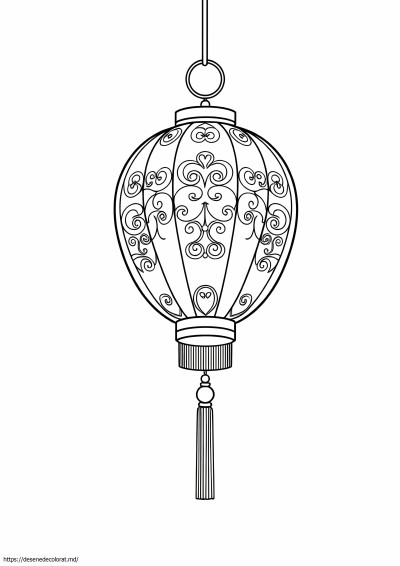 Lanternă de revelion chinezesc