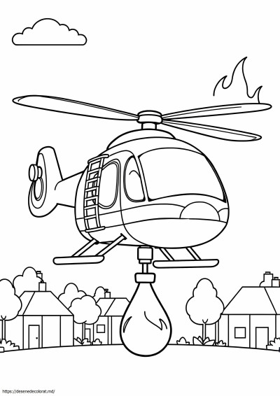 Elicopter de pompieri