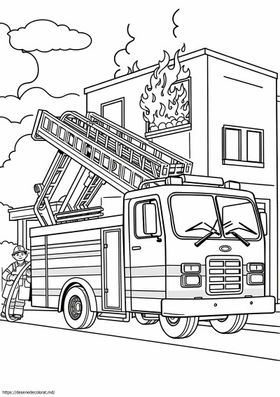 Camion de pompieri