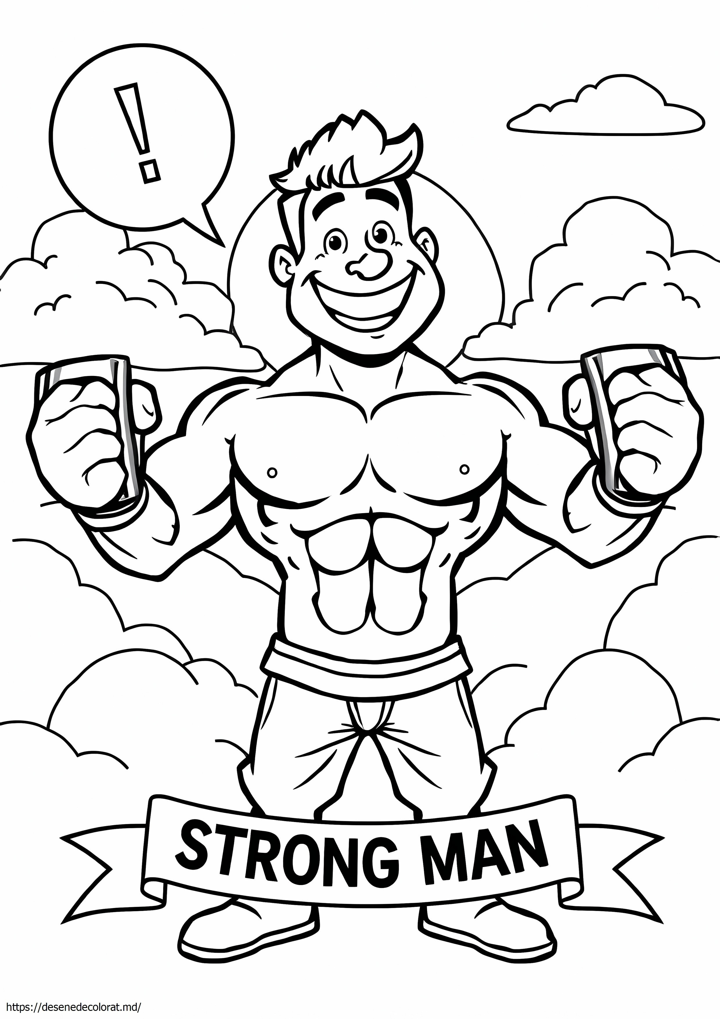 Om muscular om puternic