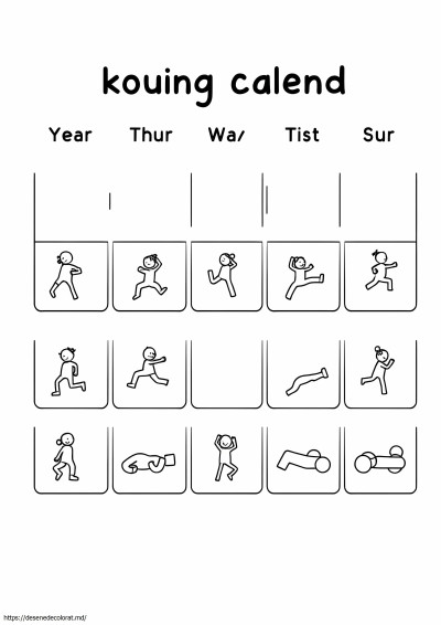 Calendarul de antrenament