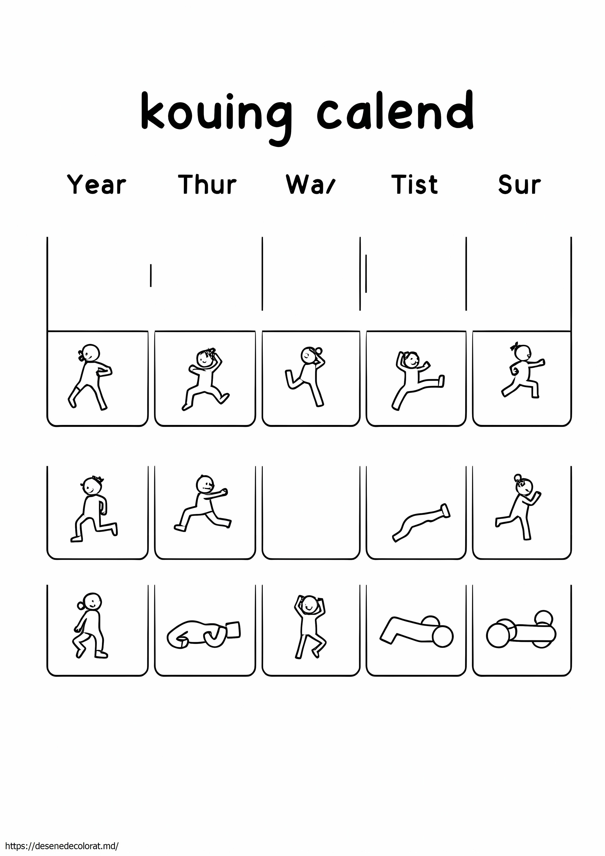 Calendarul de antrenament