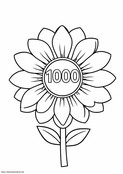1000 de petale