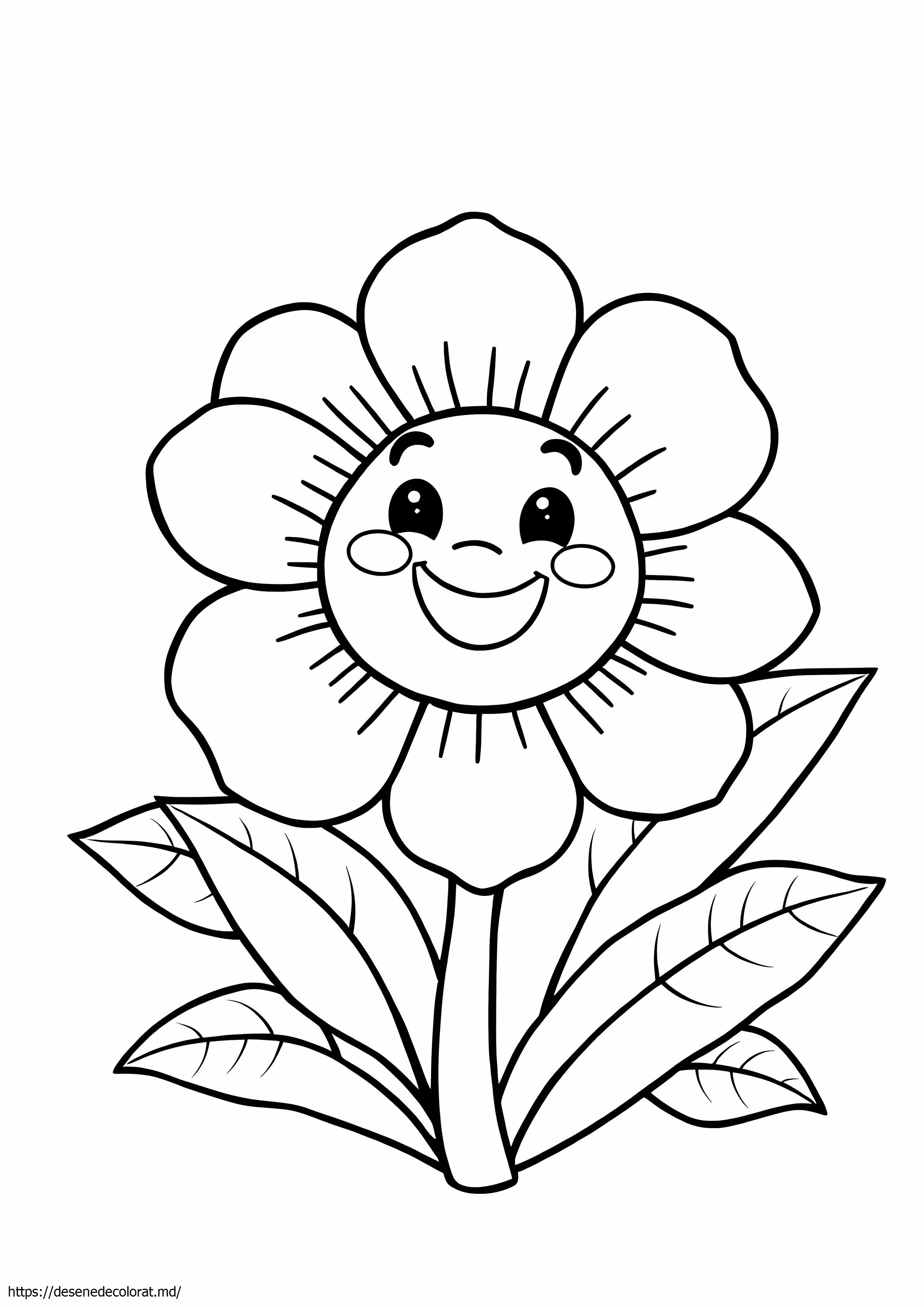 Floare de desene animate