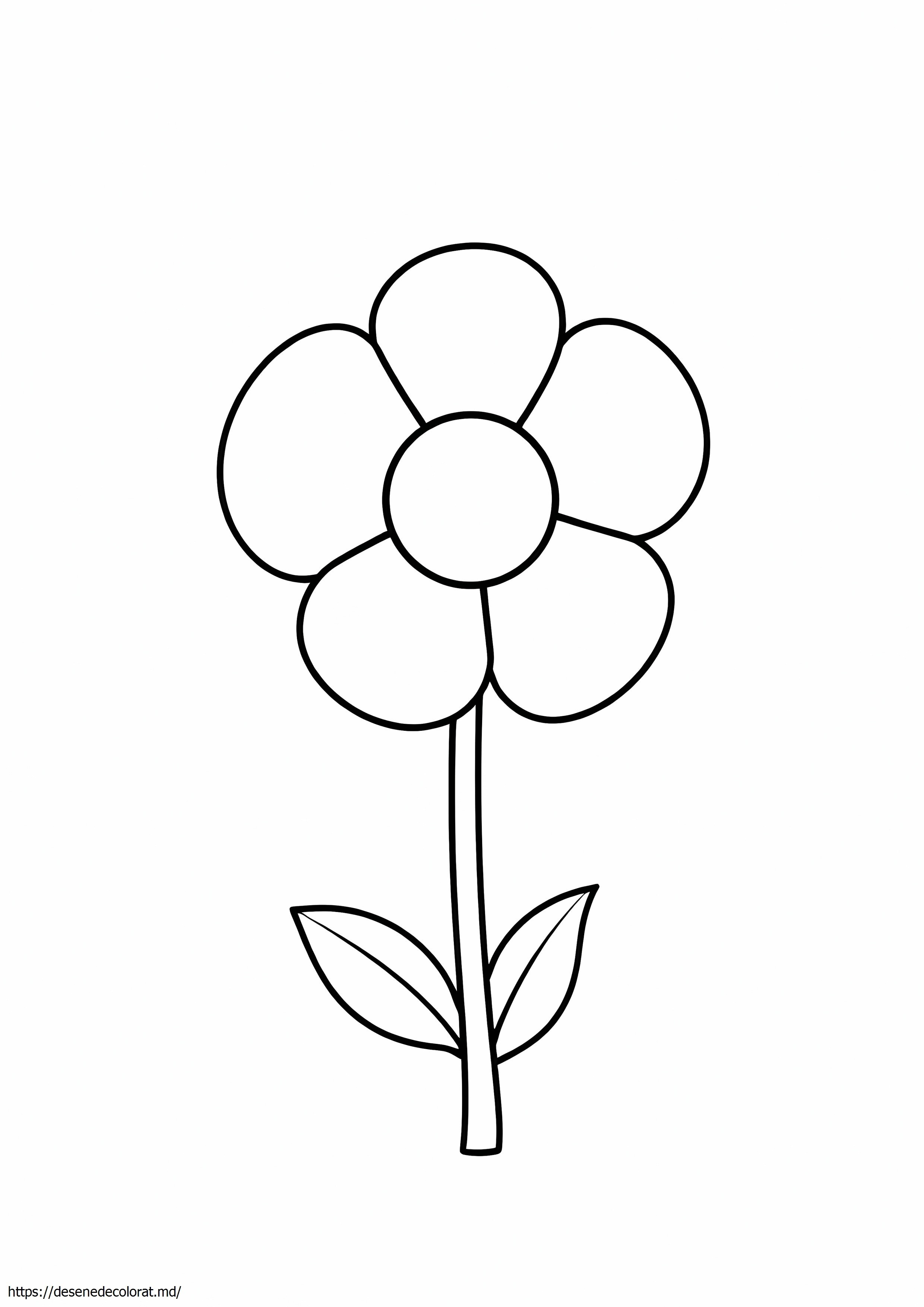 Floare simplă ușoară