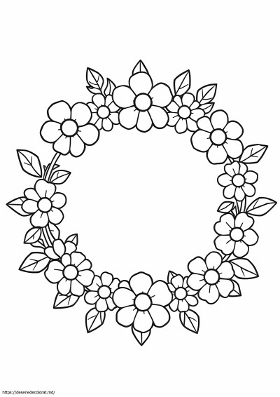 Coroană florală
