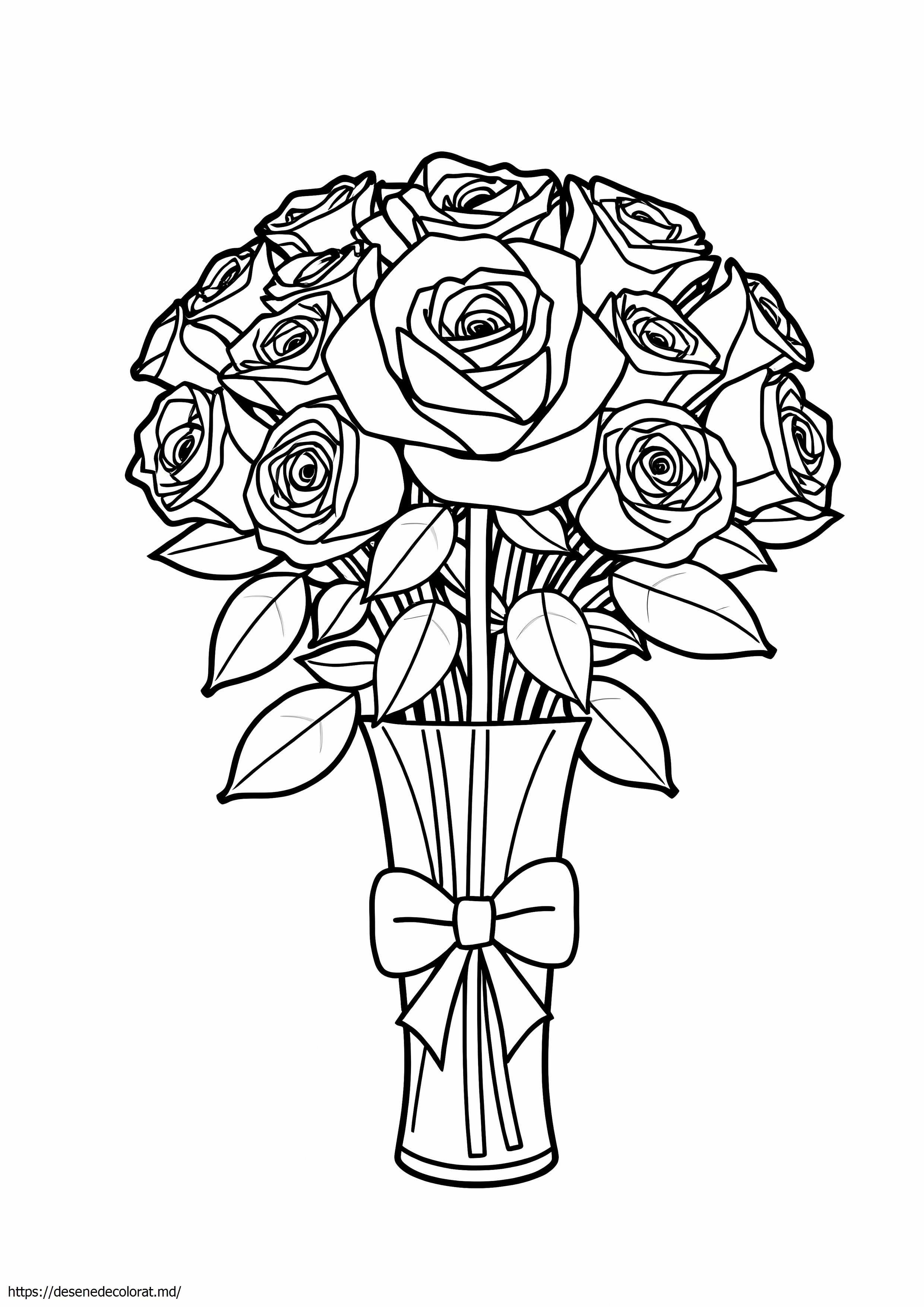 Buchet de trandafiri