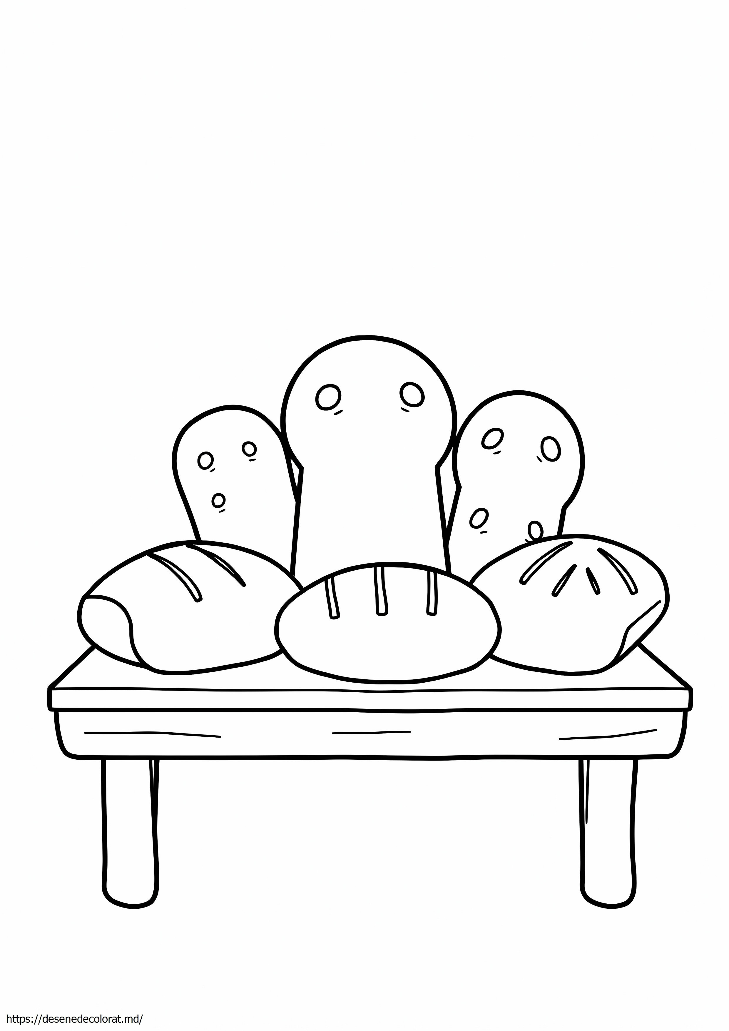5 pâini