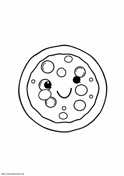 Un mini de pizza