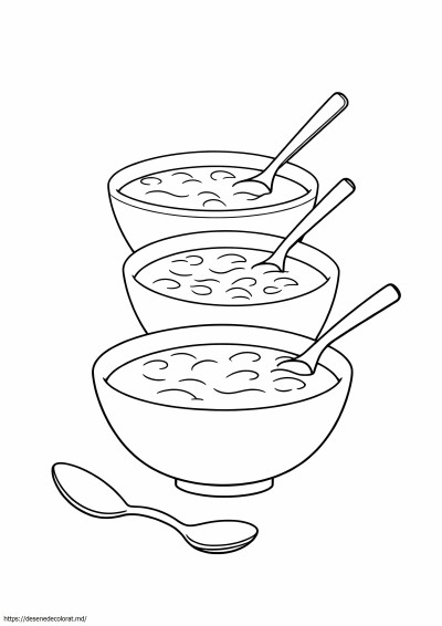 3 boluri de porrige