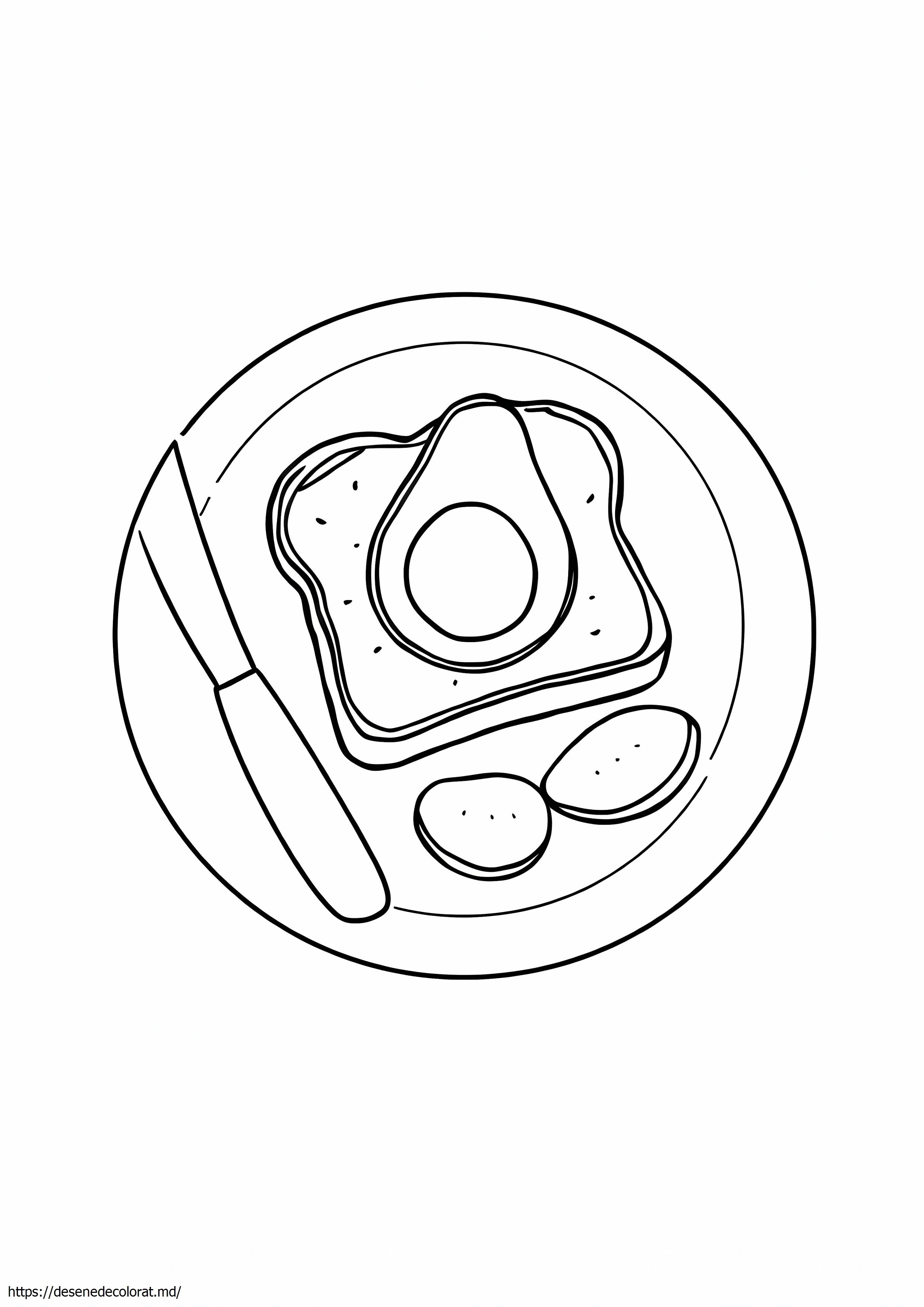 Toast cu avocado