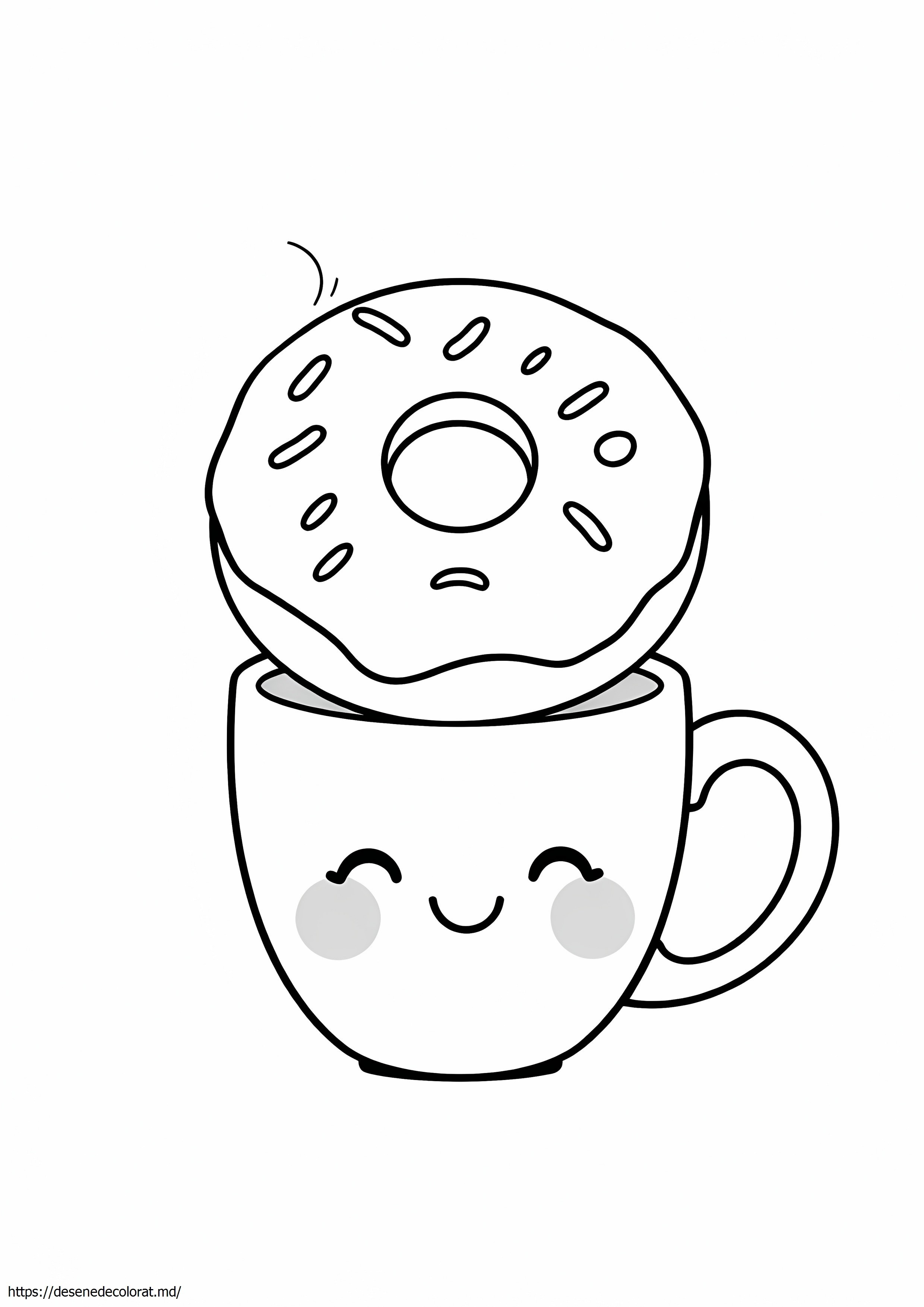 Cafea și gogoașă