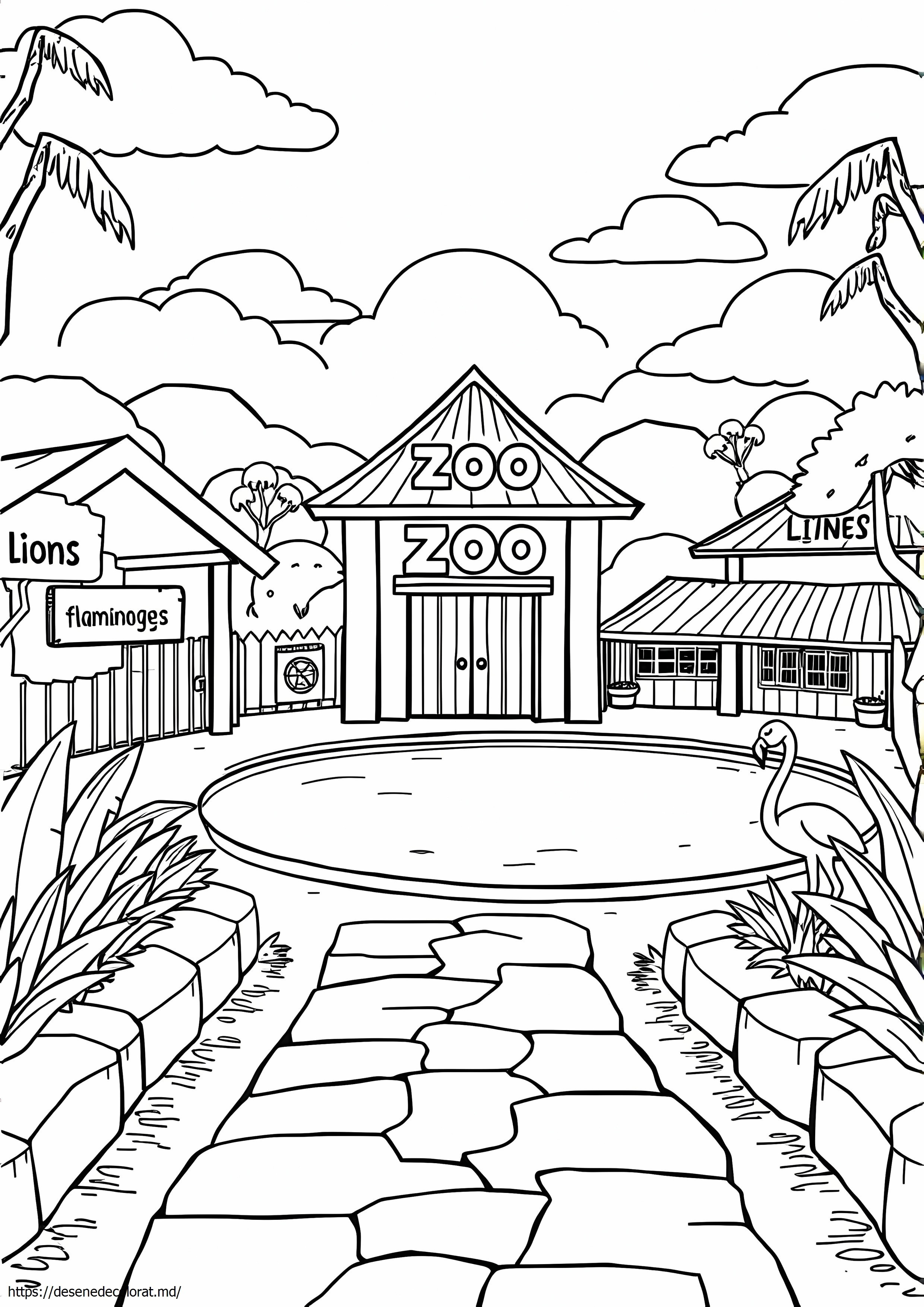 Grădina zoologică goală