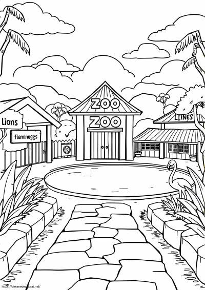 Grădina zoologică goală