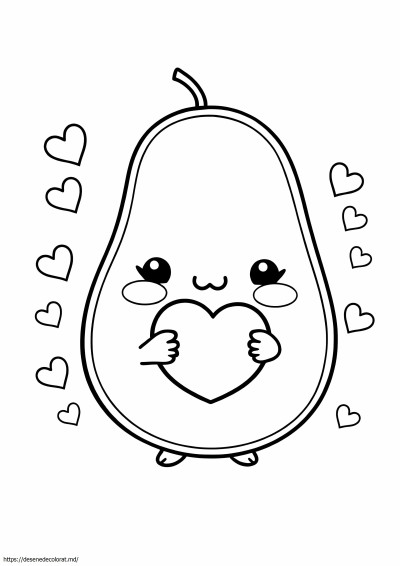 Avocado kawaii
