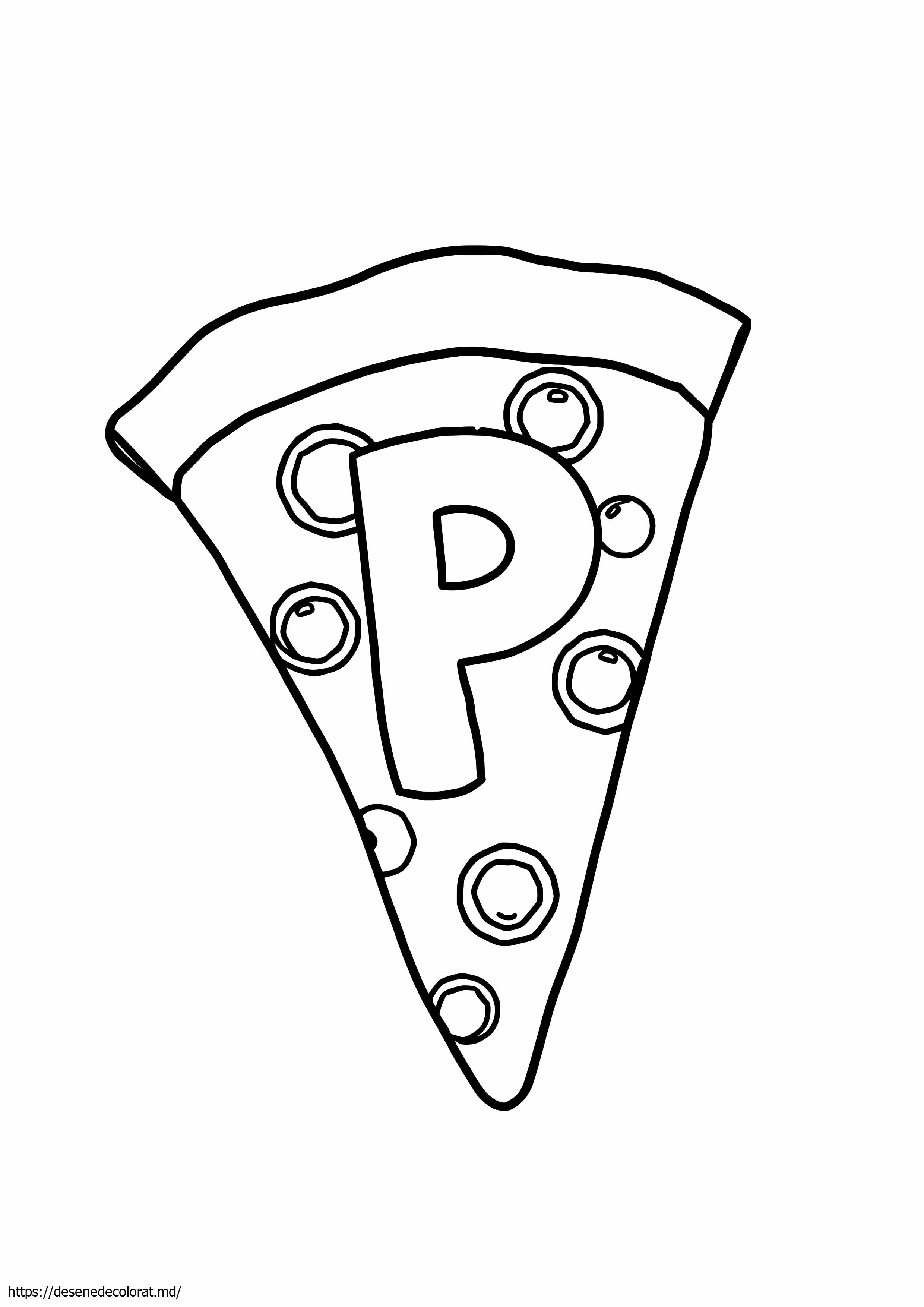 P este pentru pizza