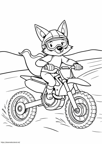 Fox dirt bike