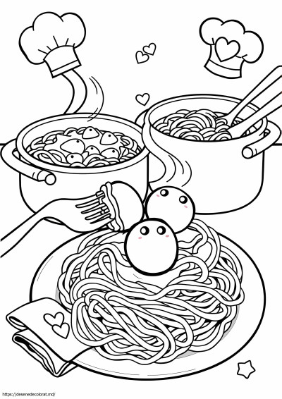 Spaghete chiftele spaghete
