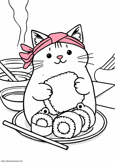 Sushi pusheen