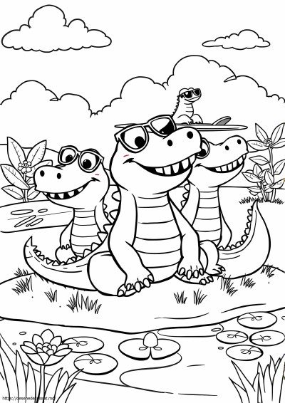 Crocoși drăguți