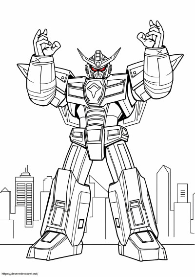 Power rangers dino încărcă megazord