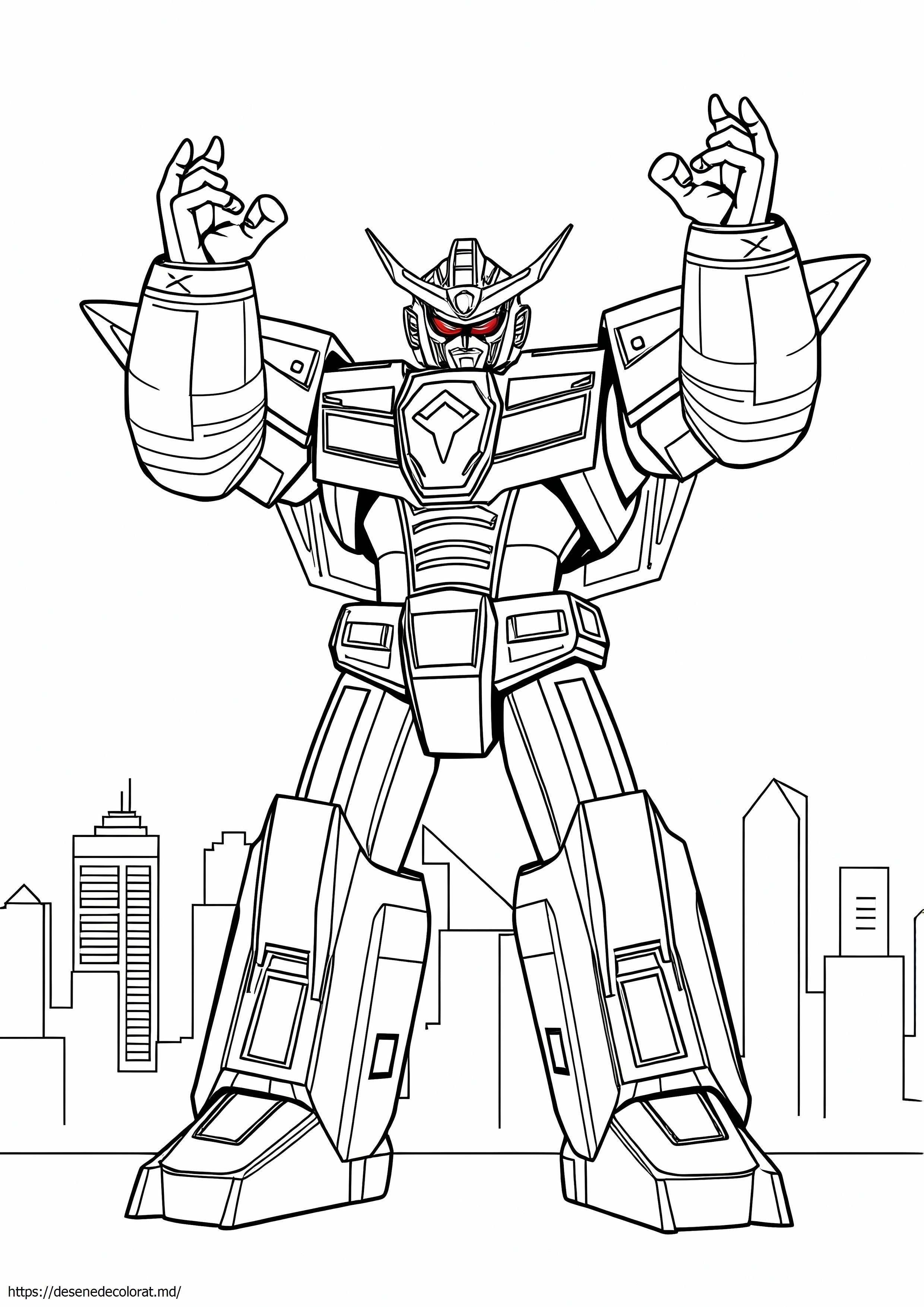 Power rangers dino încărcă megazord