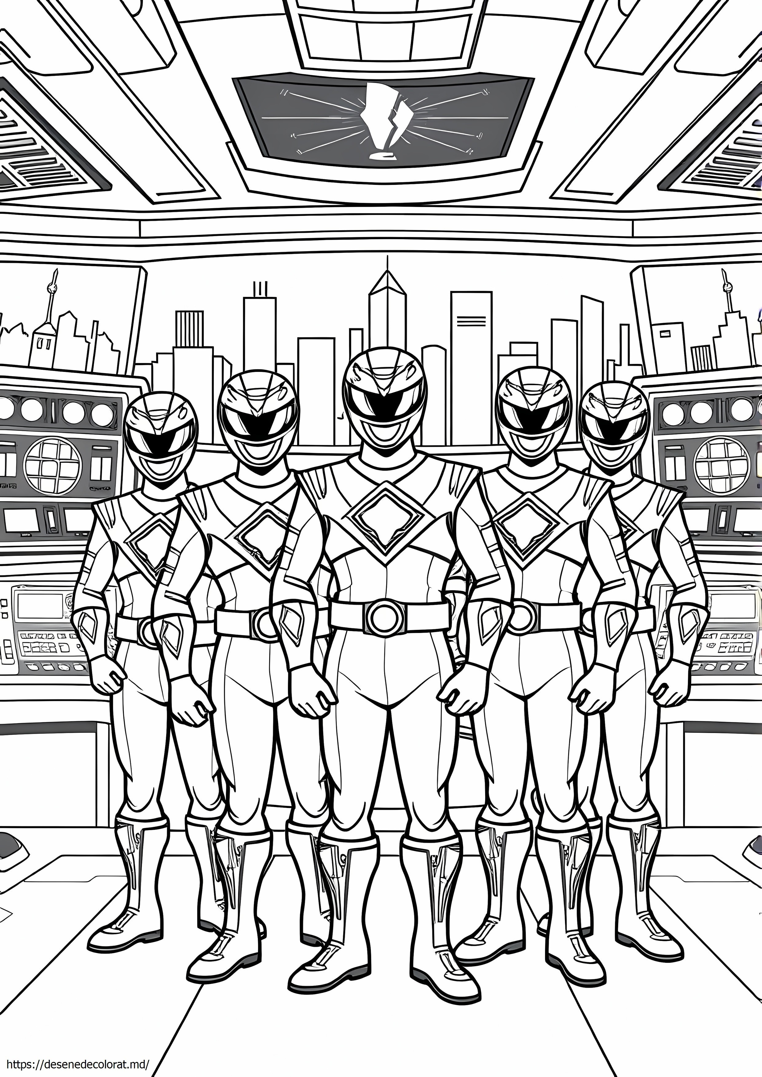 Salvare cu viteza luminii power rangers