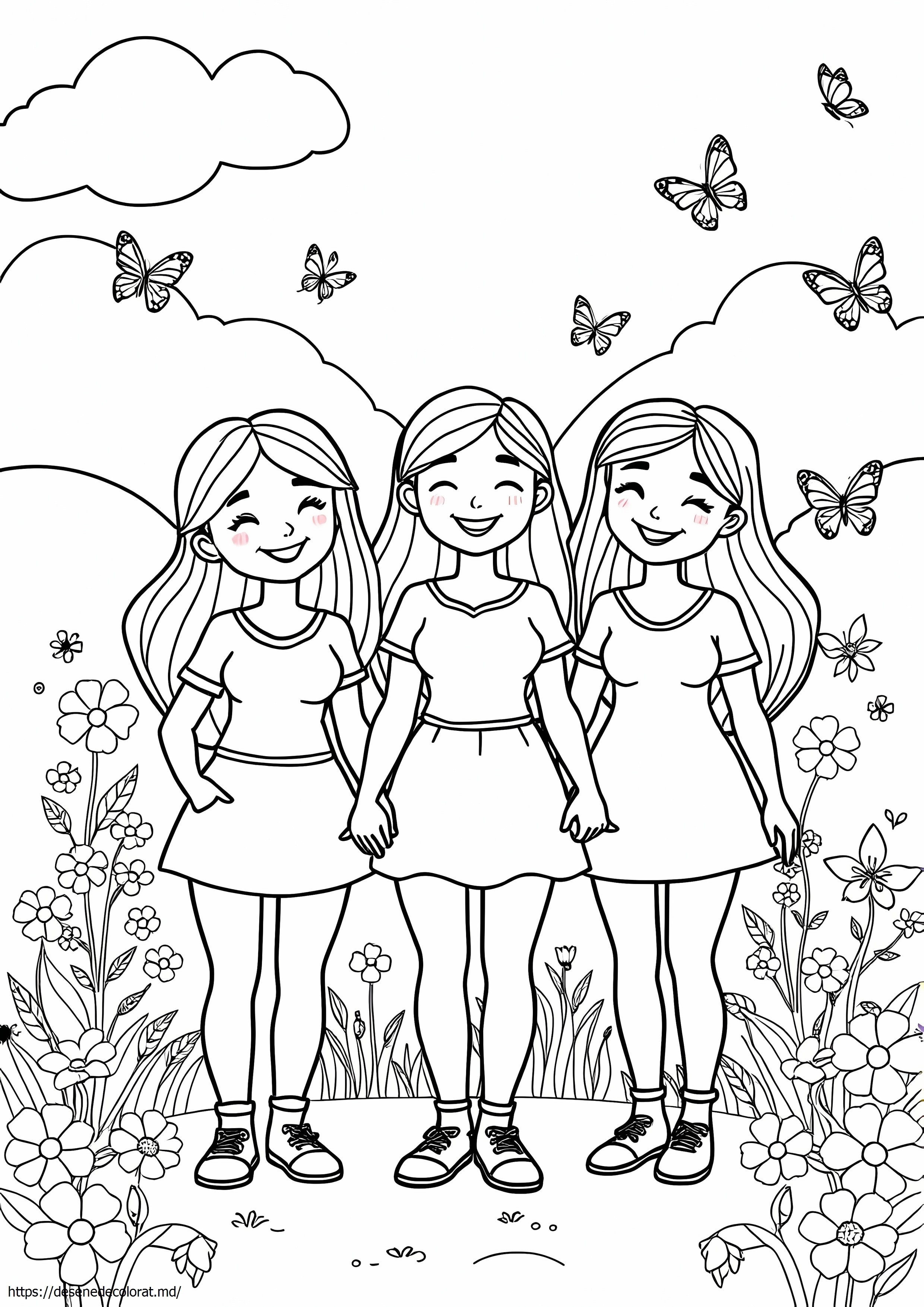 3 prietene