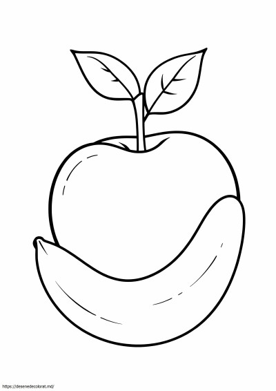 Măr și banană