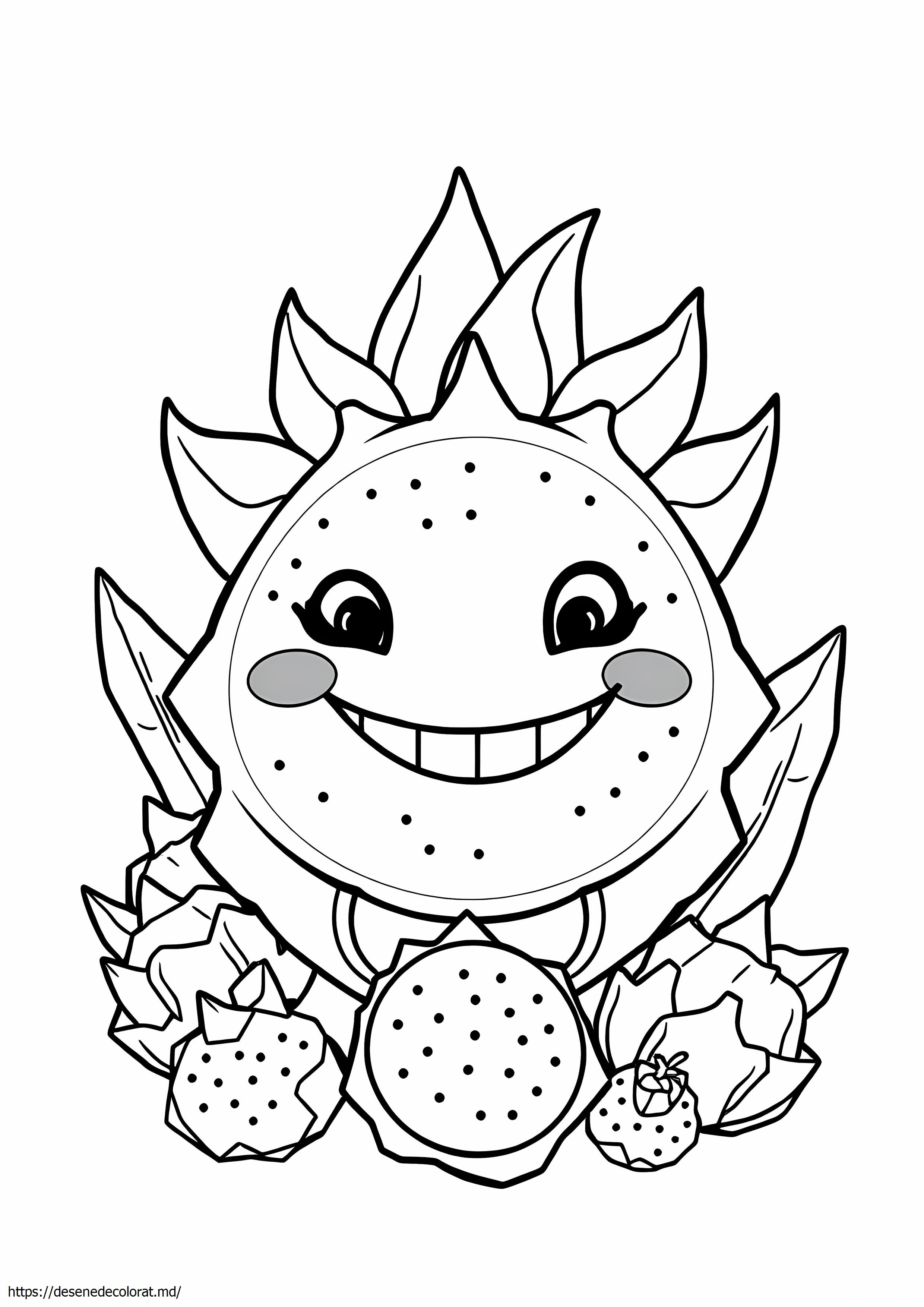 Fructe dragon fruit blox
