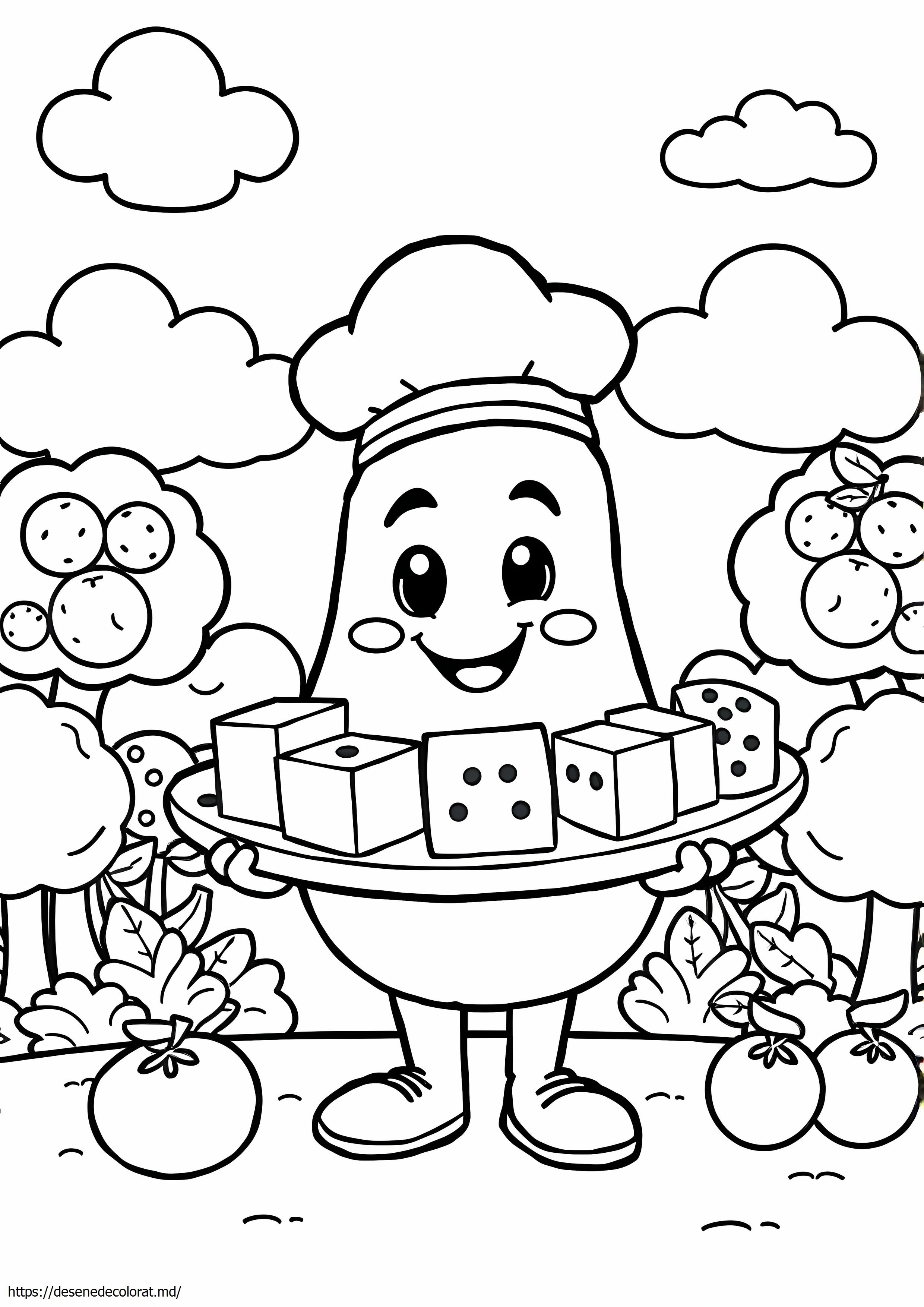 Aluat fructe bloc de fructe