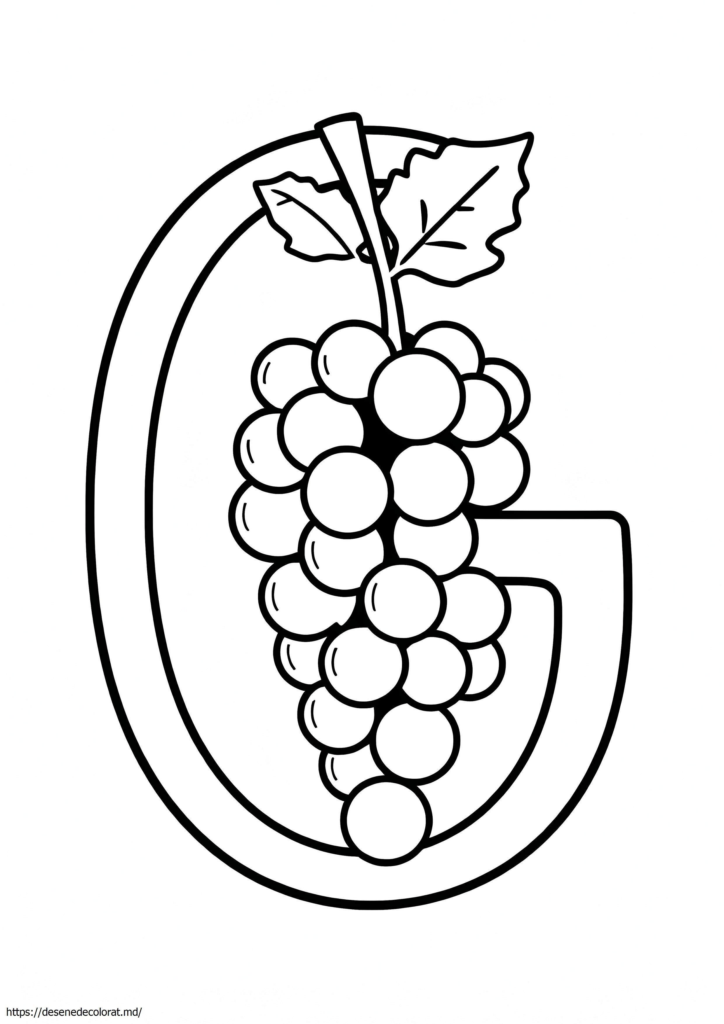 G pentru struguri
