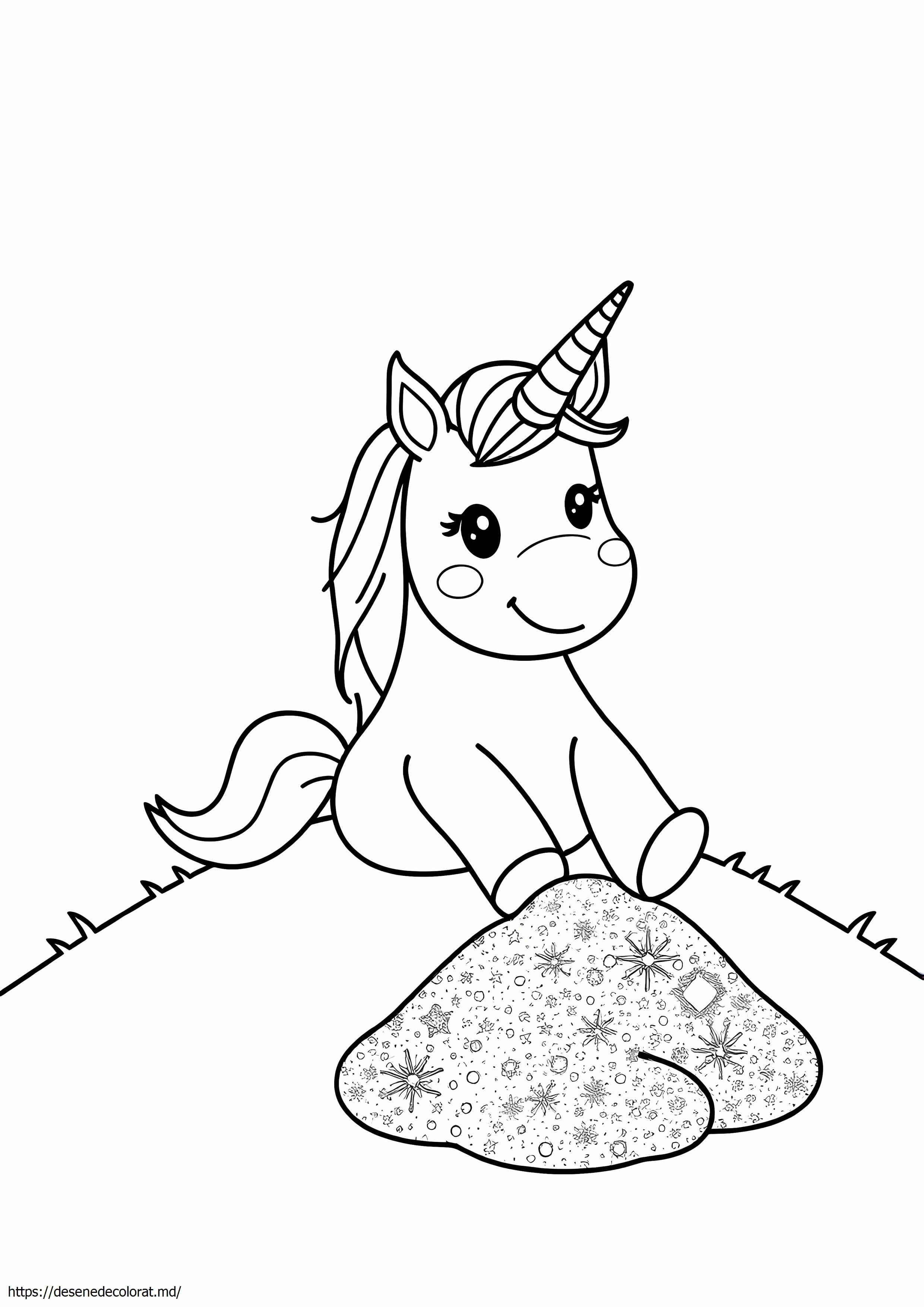 Emoji de caca de unicorn