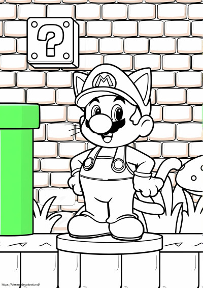 Pisica mondială 3d Mario