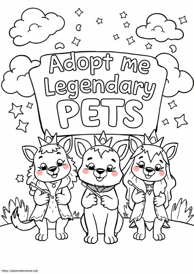 Adoptă-mă animale de companie legendare