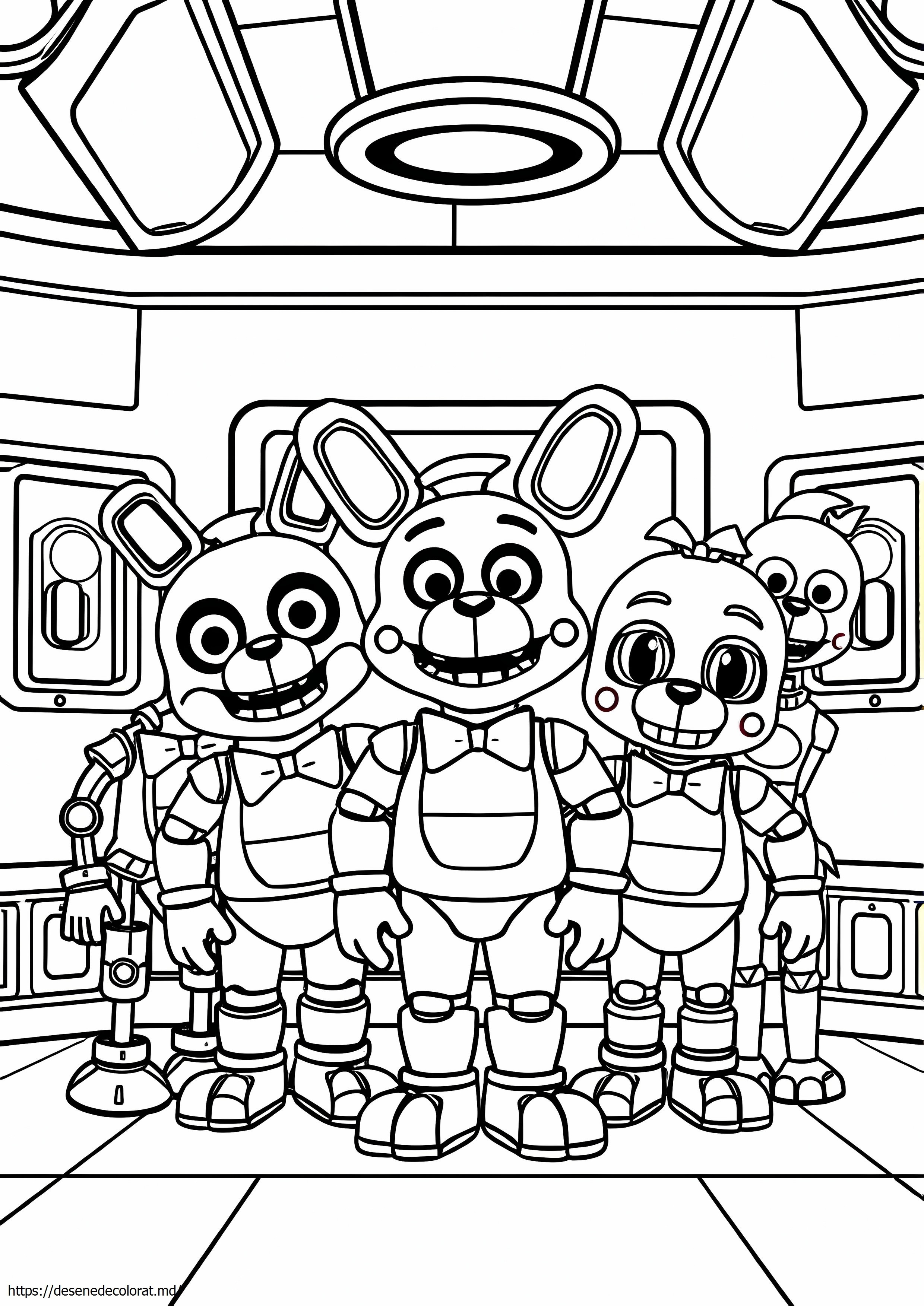 Animatronics sister location fnaf
