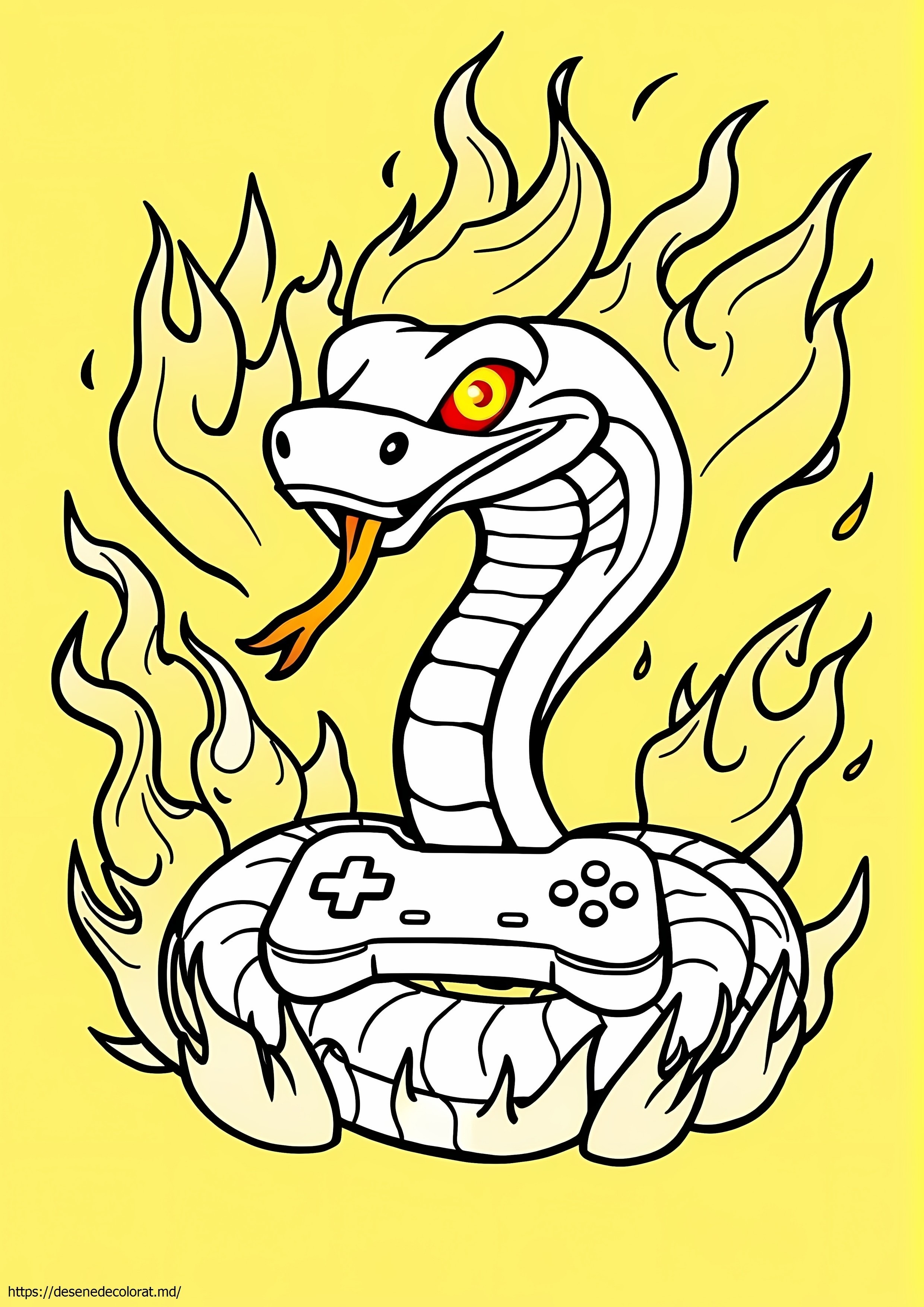 Cobra garena foc